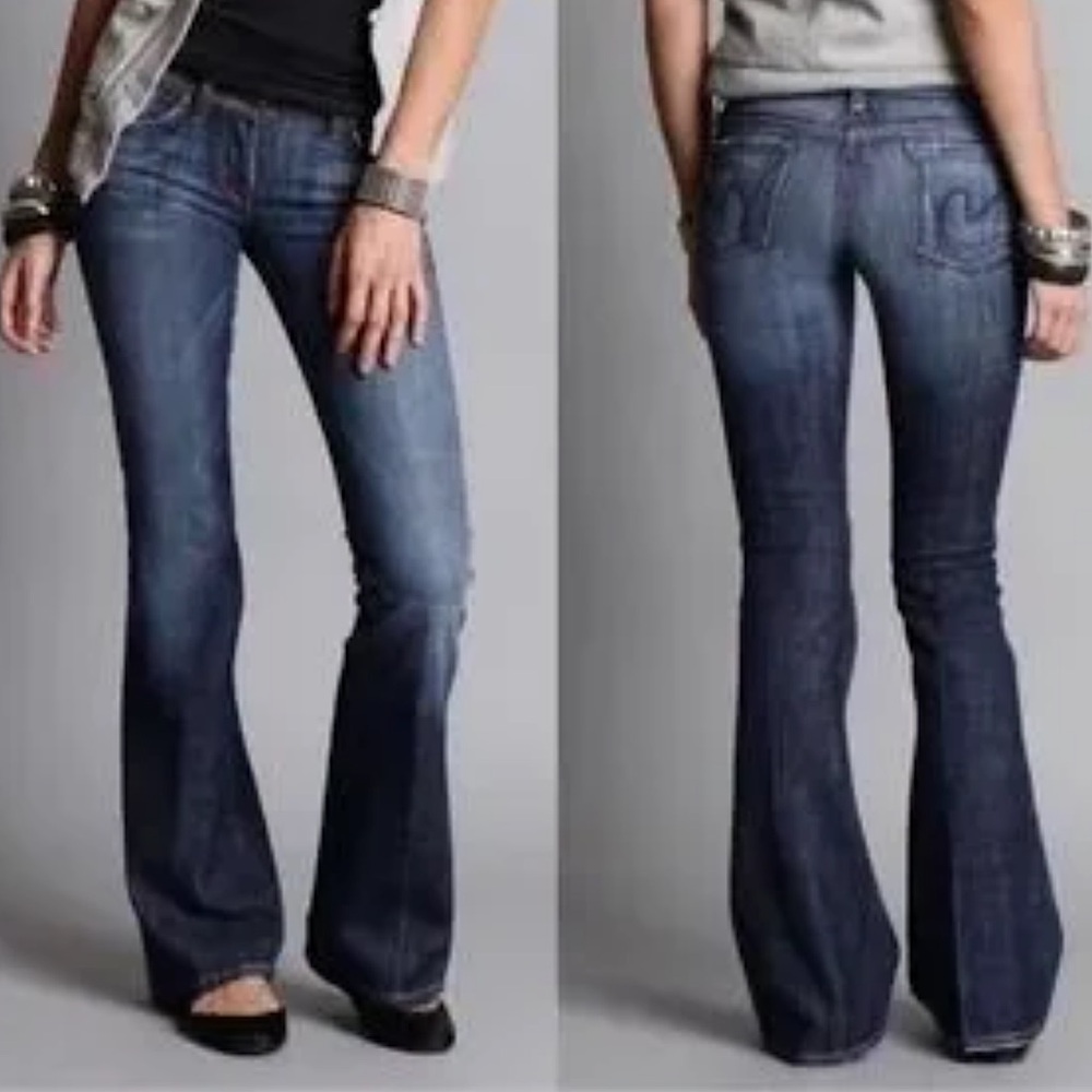 Citizens of humanity low waist flare Ingrid #002 Stretch jeans sz31